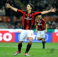 FUSSBALL SERIE A:  Zlatan Ibrahimovic (AC Mailand)