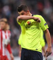 Fussball Champions League: FC Bayern  Muenchen  - FC Basel