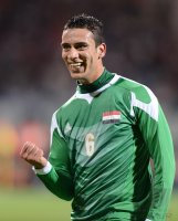 Fussball International Gulf Cup 2013:  JUBELAli Adnan Al Tameemi (Irak)