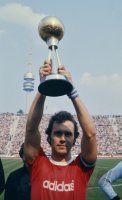Fussball 1. Bundesliga 1976/1977: Franz BECKENBAUER (FC Bayern).