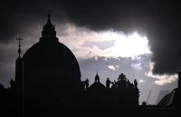 Vatikan / Rom: Trauer nach dem Tod von Papst Franziskus I.