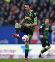 Fussball, 1. Bundesliga  Saison 2014/2015: Hamburger SV - Borussia Moenchengladbach