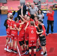 Volleyball 1. Bundesliga  Saison 19/20:  TV Rottenburg - United Volleys Frankfurt