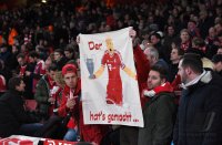 Fussball CHL 16/17 Achtelfinale: Fanplakat Arjen Robben zum CHL Sieg 2013