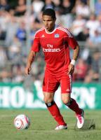 Fussball 1. Bundesliga, Saison 2010/2011: Hamburger SV: GUERRERO Einzelaktion