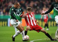 Fussball DFB Pokal 10/11 : FC Bayern Muenchen - SV Werder Bremen