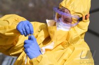 Symbolbild: Corona Teststelle Tuebingen: Corona-Drive-In auf dem Tuebinger Festplatz