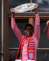 Fussball 1. Bundesliga :  JUBEL David Alaba  (FC Bayern Muenchen)