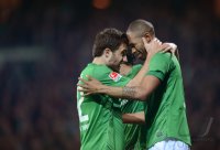Fussball 1. Bundesliga  Saison 11/12:  SV Werder Bremen - Borussia Moenchengladbach