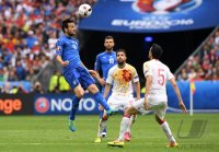 Fussball Europameisterschaft Achtelfinale 2016: Italien - Spanien
