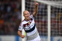 Fussball CHL  Saison 2014/2015: AS Rom - FC Bayern Muenchen