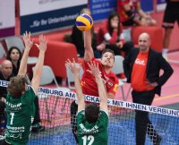 Volleyball 1. Bundesliga 16/17 TV Rottenburg - Netzhoppers KW