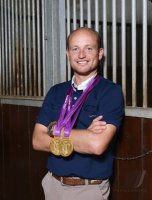 REITEN Olympia 2012: Doppel-Olympiasieger Michael Jung (Deutschland)