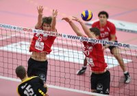 Volleyball  1. Bundesliga  14/15:  TV Rottenburg - VC Olympia Berlin