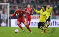 FUSSBALL DFB POKAL  Saison 2012/2013:  FC Bayern Muenchen - Borussia Dortmund