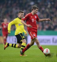 FUSSBALL DFB POKAL  Saison 2012/2013:  FC Bayern Muenchen - Borussia Dortmund