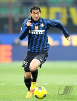 FUSSBALL SERIE A:  Diego Milito (Inter Mailand)