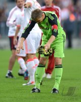 Fussball 1. Bundesliga, Saison 2011/2012:  Torwart Hans Joerg Butt (FC Bayern Muenchen)