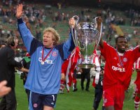 FUSSBALL CHAMPIONSLEAGUE FINALE 2000/2001:  JUBEL FC Bayern Muenchen