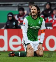 FUSSBALL, 1. BUNDESLIGA, 25. Spieltag: Bremen - Stuttgart