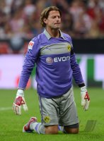 Fussball 1. Bundesliga, Supercup: FC Bayern Muenchen - Borussia Dortmund