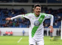 Fussball DFB Pokal Viertelfinale 13/14: JUBEL Slobodan Medojevic (VfL Wolfsburg)