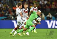 FUSSBALL WM 2014, ACHTELFINALE: Deutschland - Algerien