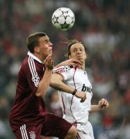Fussball Champions League  Bayern Muenchen  - Mailand