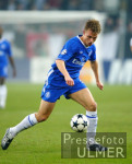 Fussball UCL: Chelsea, GRONKJAER Einzelaktion