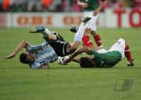 Fussball WM 2006: Argentinien - Mexiko , Argentina - Mexico