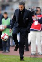 FUSSBALL SERIE A:  Trainer Jose&Ecirc;Mourinho (Inter Mailand)