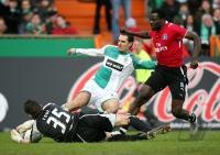 Fussball, 1. Bundesliga: Bremen - Hamburg