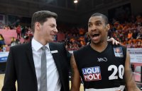 Basketball 1. Bundesliga 2013/2014: Walter Tigers Tuebingen - ratiopharm Ulm