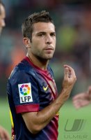 FUSSBALL Primera Division/Super Cup 2012: Jordi Alba (Barca)