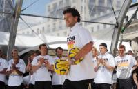 FUSSBALL EURO 2008: Empfang fuer den Vize-Europameister