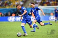 FUSSBALL WM 2014, Gruppenphase: England - Italien