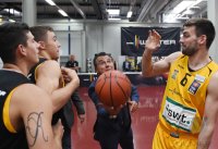 Basketball 1. Bundesliga 14/15:  Teampraesentation  Walter Tigers Tuebingen