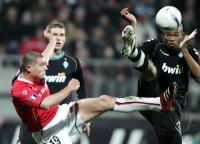 Fussball UEFA Pokal: Alkmaar - Bremen