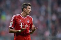 Fussball  1. Bundesliga Saison 2013/2014: FC Bayern Muenchen - Borussia Moenchengladbach
