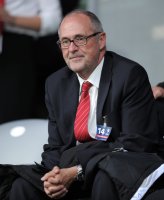 Fussball U21-EURO 2011 Halbfinale:  Praesident des Schweizer Fussballverband Peter Gillieron