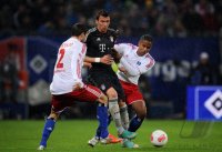 Fussball 1. Bundesliga Saison 12/13: Hamburger SV - FC Bayern Muenchen