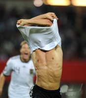 Fussball International EM 2012 Qualifikationsspiel:  Oesterreich - Deutschland
