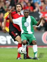 Fussball 1. Bundesliga: Leverkusen - Wolfsburg