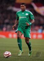 FUSSBALL  International CHL 09/10  : Djibril Cisse (Panathinaikos)