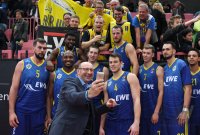 Basketball 1. Bundesliga 16/17 Hauptrunde: Walter Tigers Tuebingen -  s. Oliver Wuerzburg