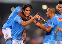 Fussball CHL  Saison 2011/2012:  SSC Napoli - Villarreal  CF