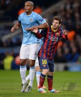 Fussball International CHL Saison 13/14: Manchester City - FC Barcelona