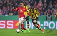 Fussball DFB Pokal Halbfinale 16/17: FC Bayern Muenchen - Borussia Dortmund