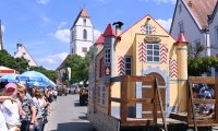 Doppel-Jubilaeum 200 Jahre Schlosskauf / 250 Jahre Kirchweihe St.-Martinus-Kirche in Hirrlingen (Kreis Tuebingen)