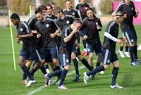 Fussball 1. Bundesliga: Training beim FC Bayern Muenchen